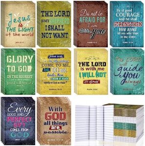 Read more about the article 100 Pcs Bible Verse Notepad Kids Rustic Vintage Notebooks Bulk Religious Inspirational Prayer Journals Mini Christian Scripture Notepad School Small Pocket Notebook for School Classroom Home Supplies