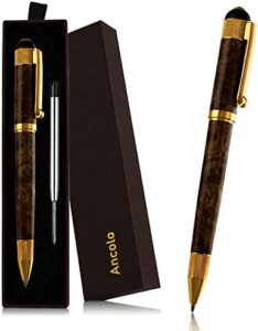 Read more about the article Ancolo Ballpoint Pen Black Refill,business pens,Luxury Pen,Best Ball Pen Gift Set for Men & Women Professional Executive,Office,Nice Pens Classy Gift Box