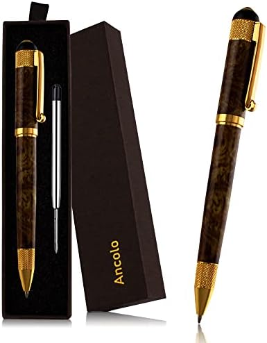 You are currently viewing Ancolo Ballpoint Pen Black Refill,business pens,Luxury Pen,Best Ball Pen Gift Set for Men & Women Professional Executive,Office,Nice Pens Classy Gift Box