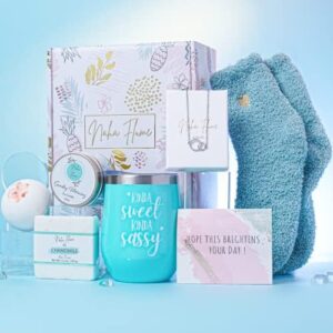 Read more about the article Birthday Gifts for Women – 7 Luxury Spa Gifts for Women – Self Care Gifts for Women – Care Package for Women – Gifts for Women Birthday Unique – Gifts for Teenage Girls Birthday Gift Basket for Women
