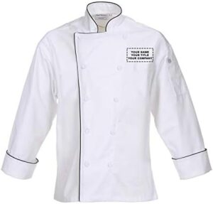Read more about the article Chef Works Personalized Mens Sicily Executive Chef Coat