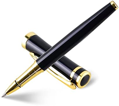 You are currently viewing DSKPRTE Ballpoint pen with Gift Box, Luxury Writing Pen with 2 Extra Black Ink Refills Executive Pens Line width 0.5mm Business Pen Fancy Pen set for Men &Women. (Black)