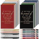 Set of 10 Thank You Gifts Notebooks Journal with Pens Bulk Employee Appreciation Gifts May You Be Proud of The Work You Do Inspirational Gifts for Coworker Teacher Nurse Women (May You Be Proud)