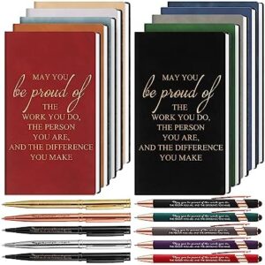 Read more about the article Set of 10 Thank You Gifts Notebooks Journal with Pens Bulk Employee Appreciation Gifts May You Be Proud of The Work You Do Inspirational Gifts for Coworker Teacher Nurse Women (May You Be Proud)