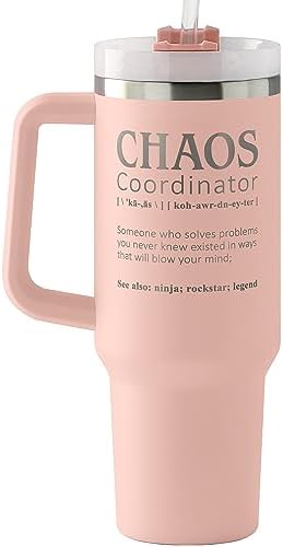 You are currently viewing Thank You Gifts for Women, Boss, Coworker, Manager, Office, Teacher, Nurse, Her, Mom – Chaos Coordinator Gifts – Coworker Birthday Gifts, Boss Lady Gifts for Women – Teacher Gifts – 40 Oz Tumbler