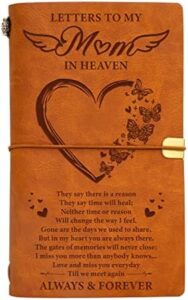 Read more about the article Vetbuosa Memorial Gifts for Loss of Mother-Leather Journal, Sympathy Gifts for Loss of Mom,in Memory of Mom,Bereavement Gifts for Loss of Mother,Remembrance/Funeral/Condolence Gifts for Loss of Mom