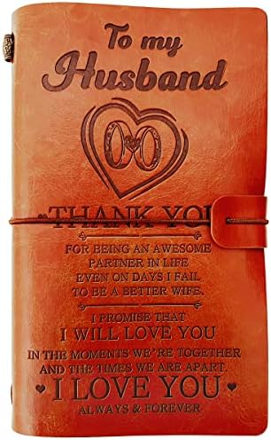 You are currently viewing 140 Page Travel Diary Journal Notebook, Birthday Gifts from Wife Father’s Day Gifts Anniversary Wedding Gifts for Him from Wife, I Love You Forever