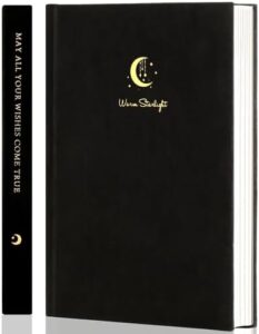Read more about the article CAGIE Lined Journal Notebook, A5 Journals for Writing, Fabric Journal for Women with Gift Box, 256 Pages, 5.7 x 8.3 In, Black