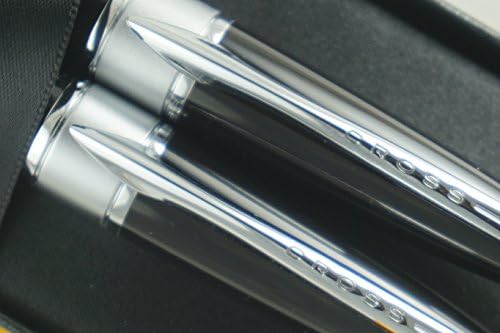 You are currently viewing Cross Limited Edition in elegant Art Deco Apogee Executive Diamond Cut Black Barrel Selectip Gel Ink Rollerball pen and Ballpoint Pen set .A great personal and corporate gift