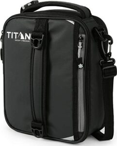 Read more about the article Arctic Zone Titan High Performance Insulated Expandable Lunch Pack, Black 8 in x 4 in x 10.25 in