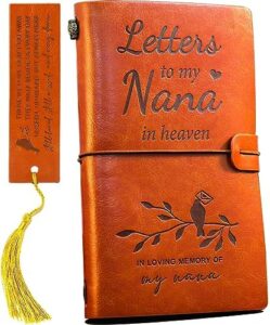 Read more about the article BackURyear Nana Memorial Gifts, Sympathy Gifts for Loss of Grandma, Nana Remembrance Gift, Bereavement Gift for loss of Nana, Loss of Grandmother Condolence Gifts, Journal Notebook