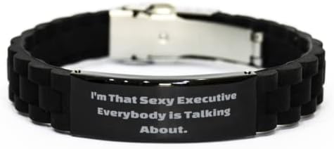 You are currently viewing Beautiful Executive Gifts, I’m That Sexy Executive Everybody is Talking, Executive Black Glidelock Clasp Bracelet from Friends, Gift Ideas for him, Gift Ideas for her, Gift Ideas for Kids, Gift