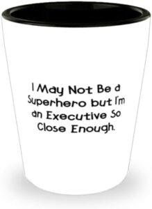 Read more about the article Best Executive Gifts, I May Not Be a Superhero but I’m an, Executive Shot Glass From Colleagues, Ceramic Cup For Colleagues, Birthday shot glass gift ideas, Unique birthday shot glass gifts,