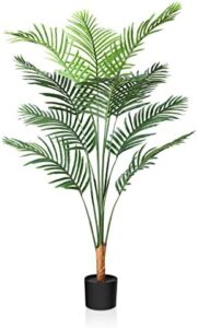 Read more about the article CROSOFMI Artificial Areca Palm Tree 4.5Feet Fake Tropical Palm Plant,Perfect Faux Dypsis Lutescens Plants in Pot for Indoor Outdoor Home Office Garden Modern Decoration Housewarming Gift