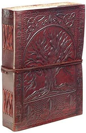 You are currently viewing Crafat Hand Painted Tree of Life Leather Journal Diary Notebook Men Women Small Gift for Him Her