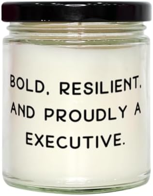 You are currently viewing Epic Executive Scent Candle, Bold, Resilient, and Proudly A, Best Gifts for Men Women from Coworkers, Birthday Unique Gifts, Executive Gifts, Gifts for Executives, Corporate Gifts, Business Gifts,