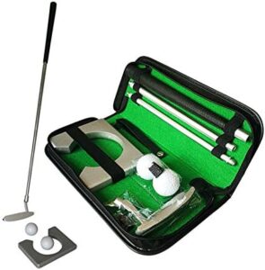 Read more about the article Executive Golf Putter Set – Portable Golf Putter Putting Gift Set Kit – Backyard Golf Putter Set – Golf Putter Putting Trainer, Golf Training Putter for Indoor Outdoor Putter Practice