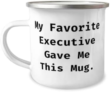 You are currently viewing Fun Executive Gifts, My Favorite Executive Gave Me This Mug, Birthday 12oz Camper Mug For Executive from Boss, Gag executive gifts, Funny executive gifts, Unique executive gifts, Personalized