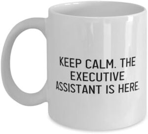 Read more about the article Fun Executive assistant Gifts, Keep Calm. The Executive, Graduation 11oz 15oz Mug For Executive assistant from Colleagues, Gift ideas for graduates, Graduation gifts for her, Graduation gifts for him,
