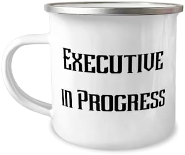 Funny Executive Gifts, Executive in Progress, Best 12oz Camper Mug For Coworkers From Boss, Birthday gift, Coffee mug, Tea mug, Gift for him, Gift for her