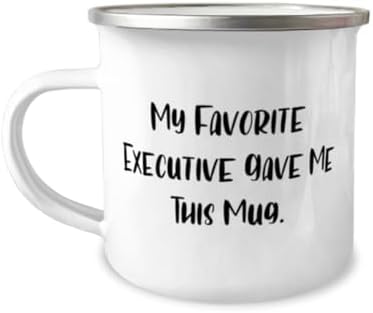 Funny Executive Gifts, My Favorite Executive Gave Me This Mug, Executive 12oz Camper Mug From Colleagues, For Men Women, Business gifts, Corporate gifts, Promotional gifts, Personalized gifts, Custom