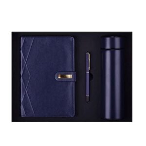 Read more about the article GIFTPLAY! Men’s Father’s Day Professional Executive Gift Set. Luxury Leather Notebook,Business Pen, Intelligent Insulated Thermos Bottle Flask Luxury Gift Set For Him