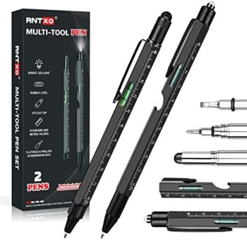 Gifts for Men, Multitool Pen Set, Cool Gadgets for Men, Gifts for Dad from Daughter Son Wife, Anniversary Unique Gifts for Him Boyfriend Husband, Mens Gifts for Christmas, Stocking Stuffers for Men