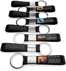 Read more about the article Inkstone 4-Pack of Inspirational Quote Keychains – Perfect for Teacher Appreciation Gifts or Bulk Keychain Purchases
