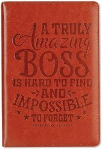 Read more about the article InnoBeta Boss Gifts Leather Journal Notebook Gifts, Funny Gift Idea for Appreciation, Christmas, Birthday, A5 – A Truly Amazing Boss