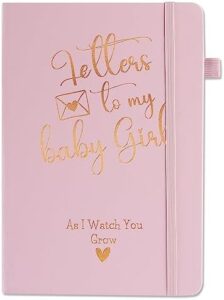 Read more about the article InnoBeta New Mom Gifts for Women Leather Journal Notebook Gifts, Funny Gift Keepsake Idea for New Mom, Baby Shower, Christmas, Birthday, A5 – Letters to My Baby Girl
