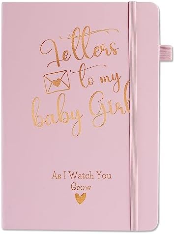 You are currently viewing InnoBeta New Mom Gifts for Women Leather Journal Notebook Gifts, Funny Gift Keepsake Idea for New Mom, Baby Shower, Christmas, Birthday, A5 – Letters to My Baby Girl