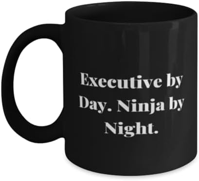 You are currently viewing Inspire Executive Gifts, Executive by Day. Ninja by Night, Birthday Unique Gifts, 11oz 15oz Mug For Executive from Team Leader, Gratitude, Thankful, Thank you, Appreciation, Esteem, Admiration