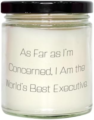 You are currently viewing Nice Executive Gifts, As Far as I’m Concerned, I Am, Inspirational Birthday Scent Candle Gifts for Colleagues from Colleagues, Birthday Scented Candles, Scented Birthday Candles, Birthday Candle Gift