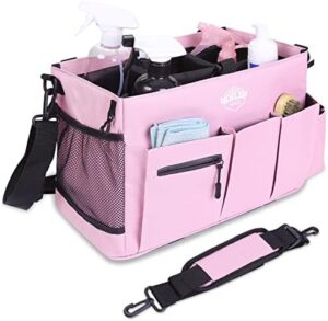 Read more about the article Noelen Gad Large Wearable Cleaning Caddy Bags with Handle and Shoulder and Waist Straps,for Cleaning Supplies,for Furniture Storage,Car Organizer