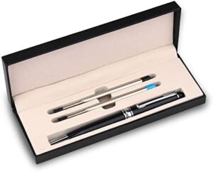 Read more about the article OXYEFEI Luxury Pen, Business Office Fancy Pens, Executive Pen, Pen Sets for Men Gift, with 1 Blue Refill and 1 Black Refill