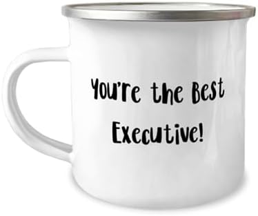 Perfect Executive Gifts, You're the Best Executive!, Unique Idea Birthday 12oz Camper Mug For Friends From Friends, Christmas gift ideas, Birthday gift ideas, Gift ideas for her, Gift ideas for him,