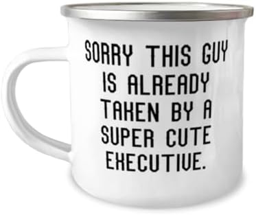 You are currently viewing Special Executive Gifts, Sorry This Guy Is Already Taken by a, Executive 12oz Camper Mug From Team Leader, Gifts For Friends, Business gifts, Corporate gifts, Promotional gifts, Personalized gifts,