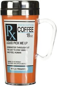 Read more about the article Spoontiques – Acrylic, Insulated Travel Mug – Prescription Coffee Cup – Coffee Lovers Gift – Funny Coffee Mug