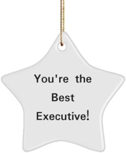 Read more about the article Unique Executive Gifts, You’re The Best!, Unique Birthday Star Ornament Gifts Idea for Coworkers, Executive Gifts from Friends, Executive Birthday Gift Ideas, Unique Executive Birthday Gifts, Best