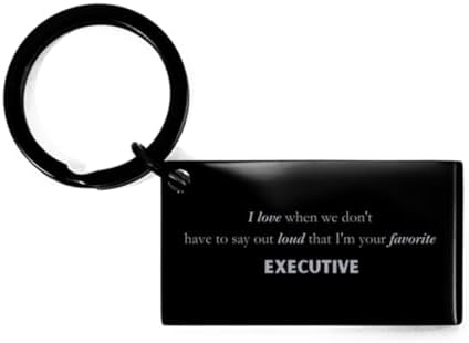 You are currently viewing Favorite Executive Gifts, I’m your favorite Executive, Sarcastic Funny Birthday Christmas Unique Keychain For Executive, Coworkers, Men, Women, Friends